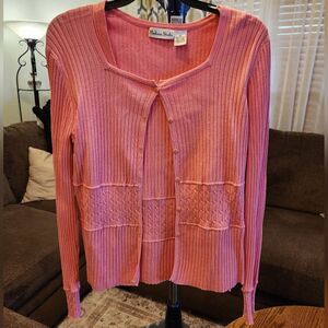 Madison Studio Cardigan w/sleeveless Shirt